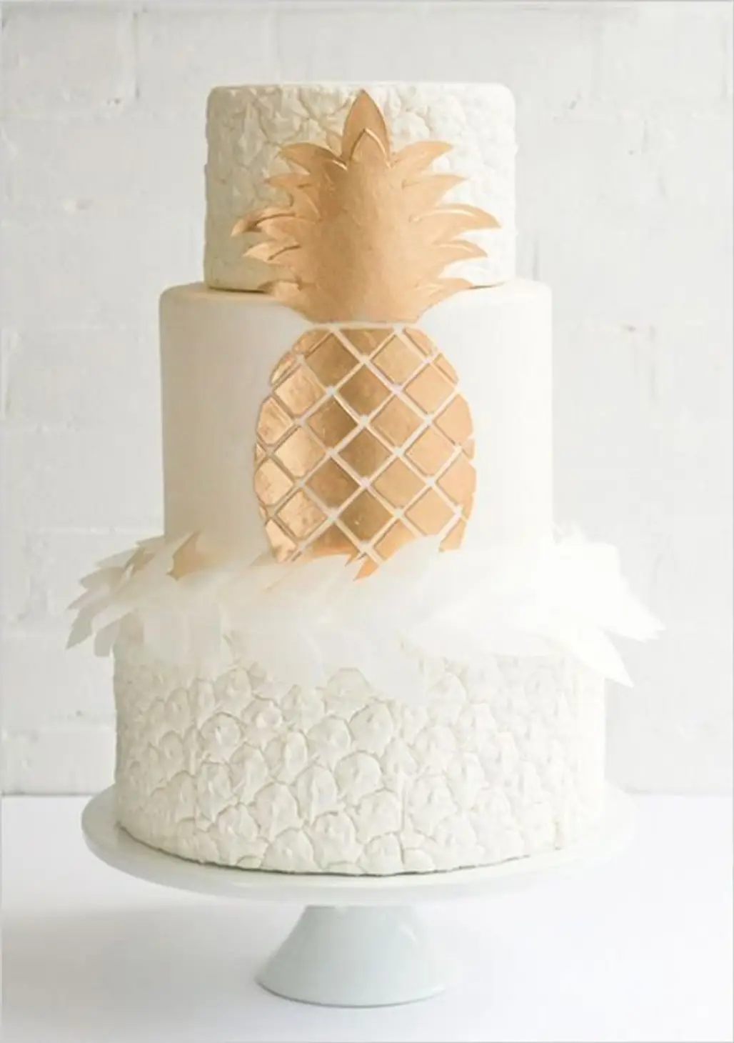 Pineapple Wedding Cake