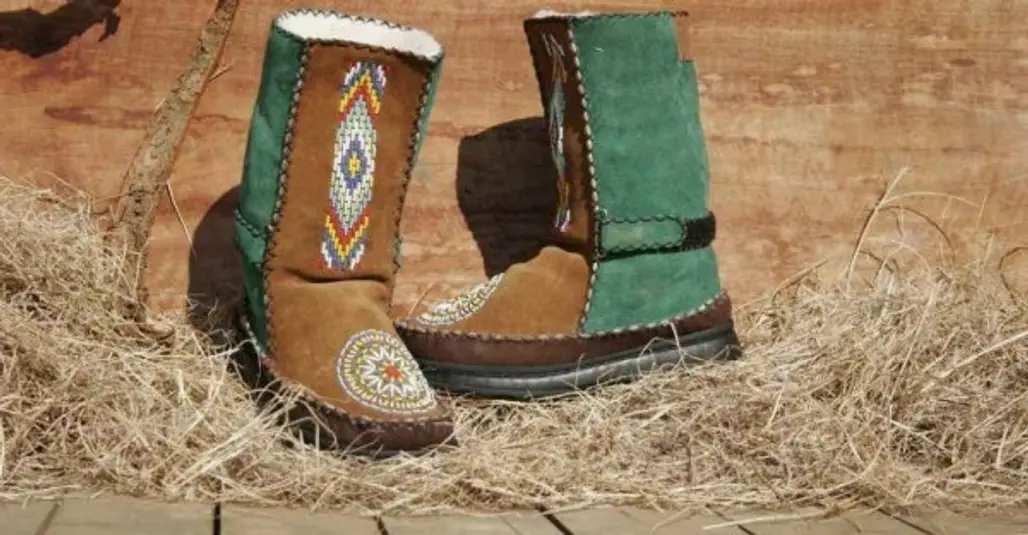Africa - Beaded Boots