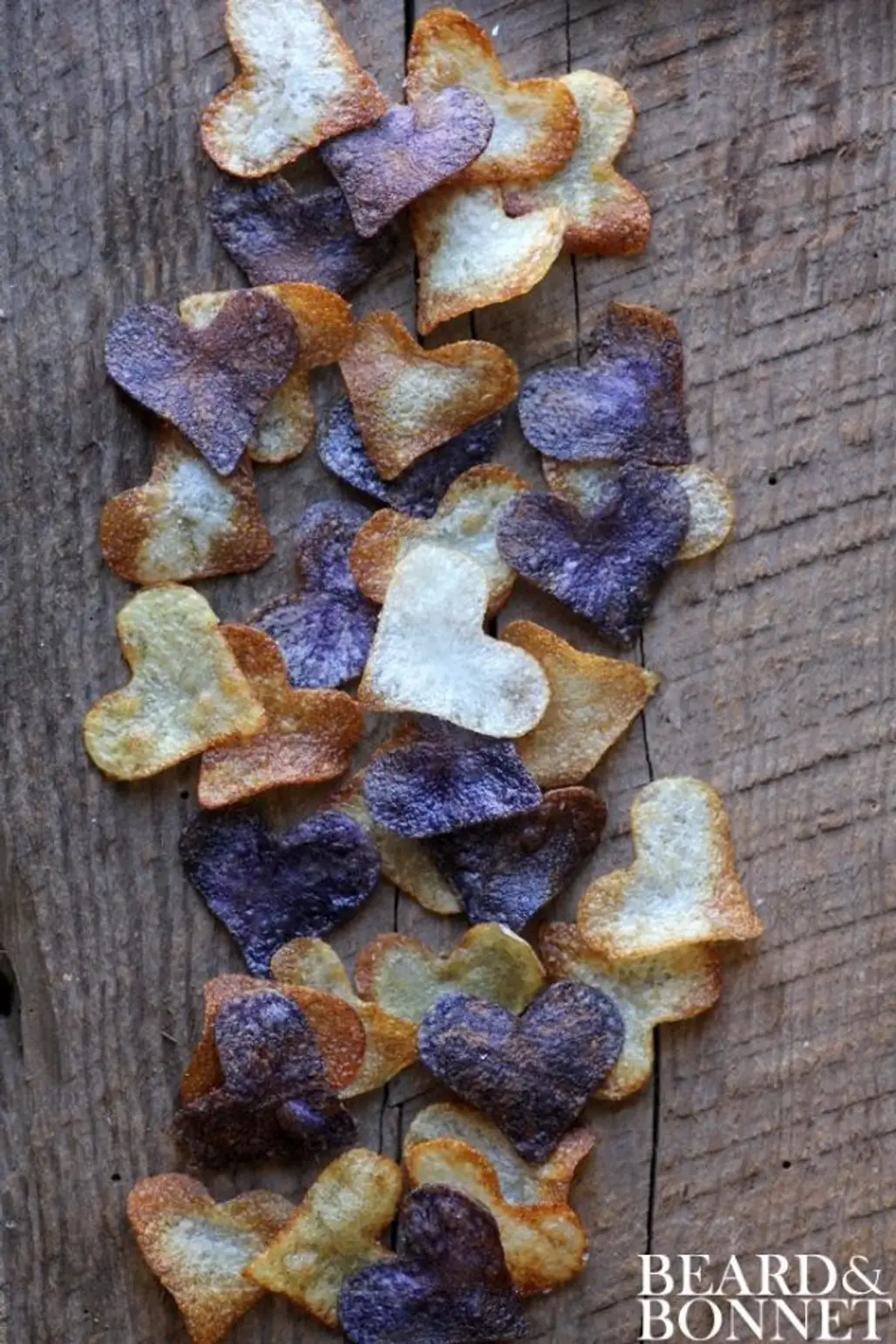 Small Batch Heart Shaped Potato Chips