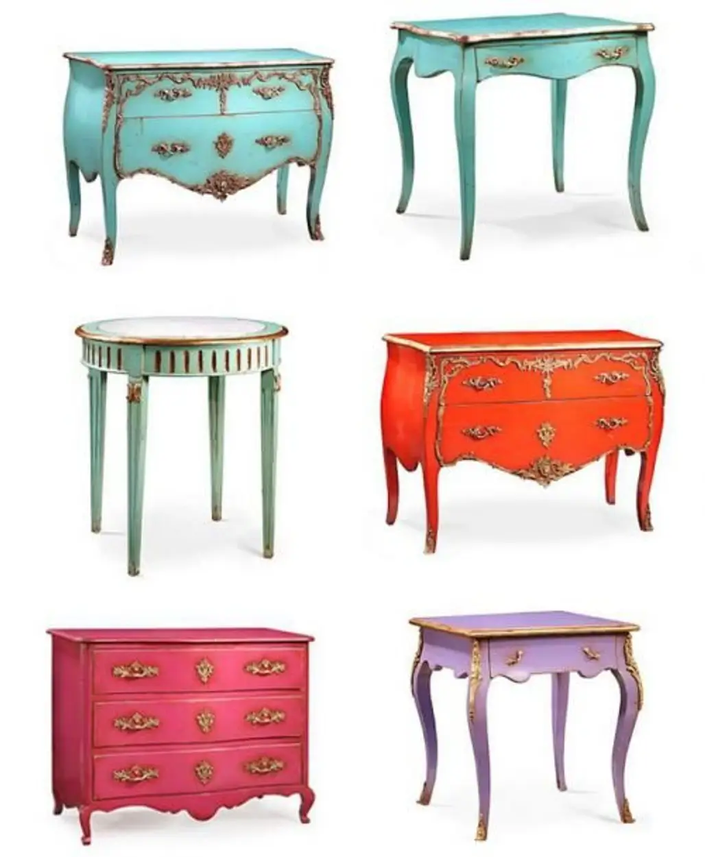 Bright-Pastel French Furniture
