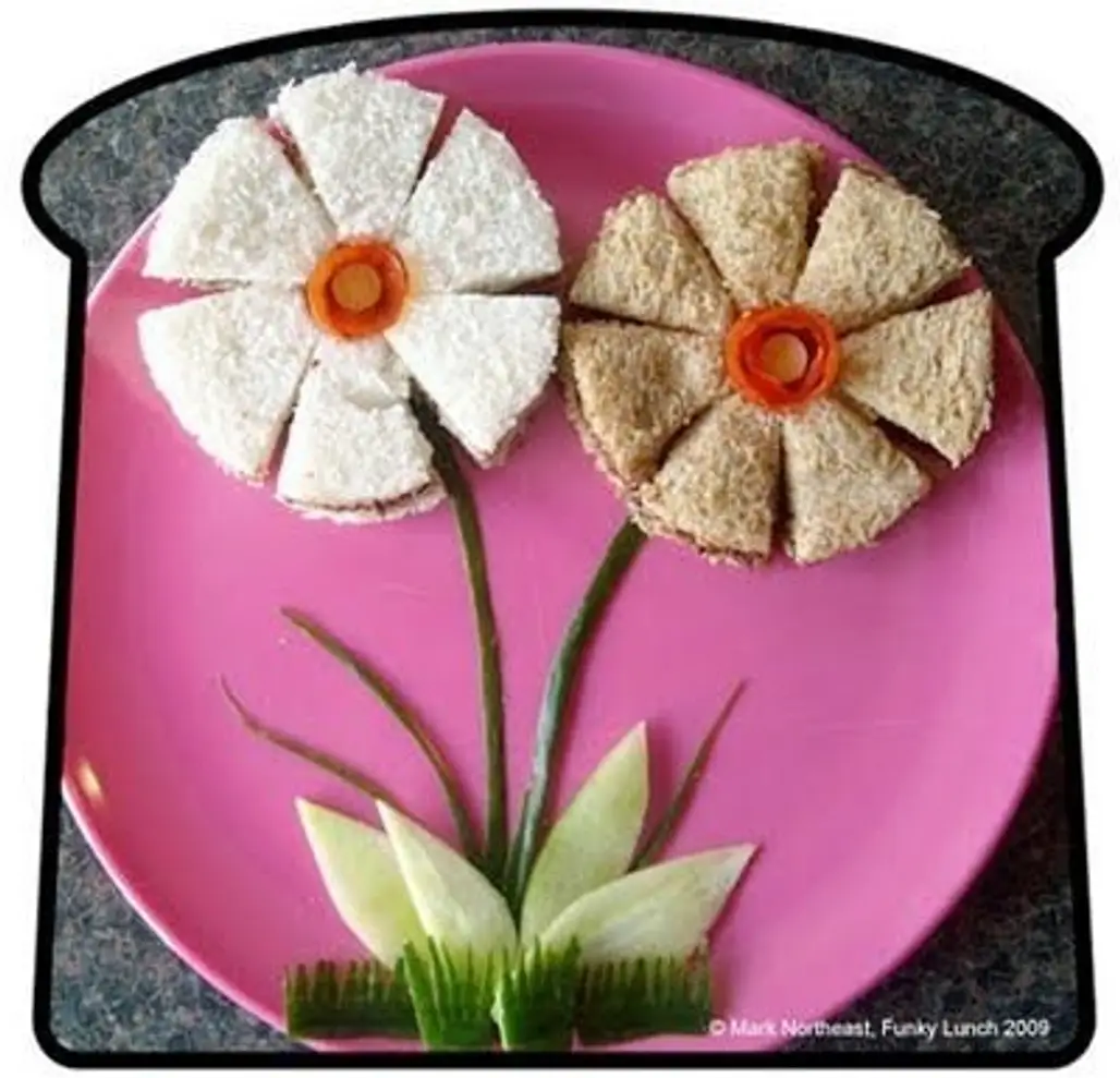 Flower Sandwiches