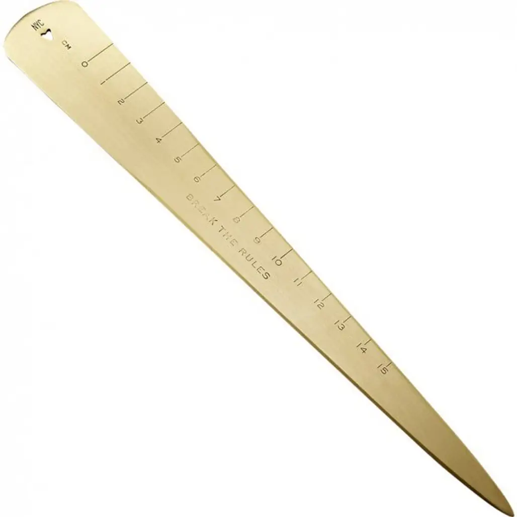 ruler, utility knife, tool, blade, measuring instrument,