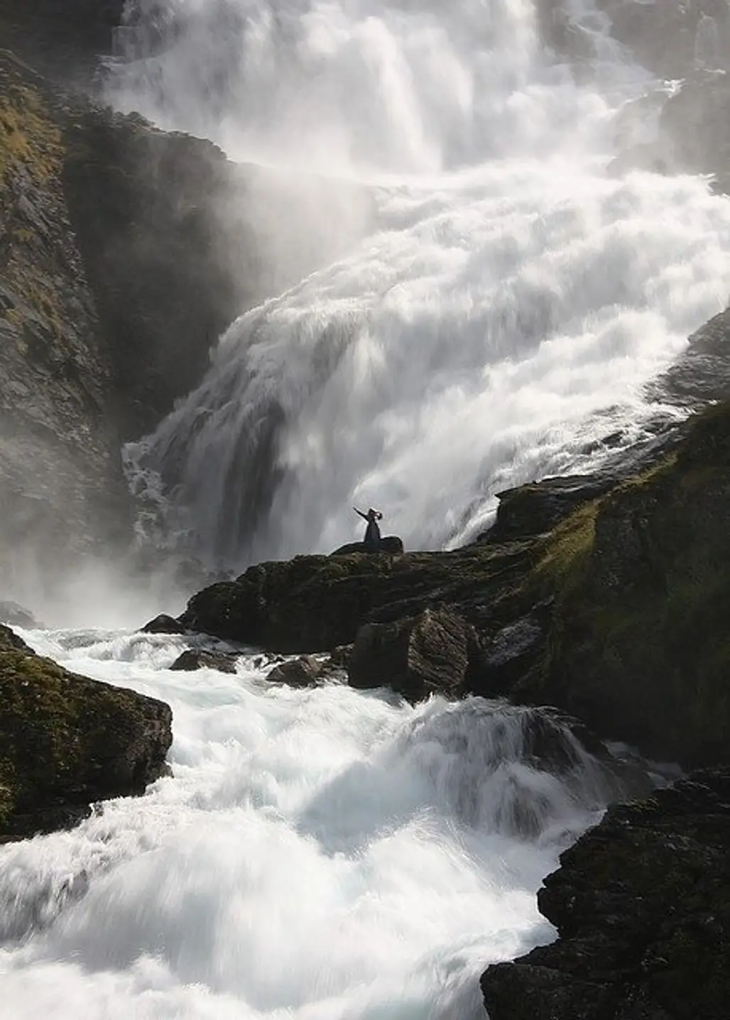 Kjosfossen Waterfall,waterfall,nature,body of water,atmospheric phenomenon,