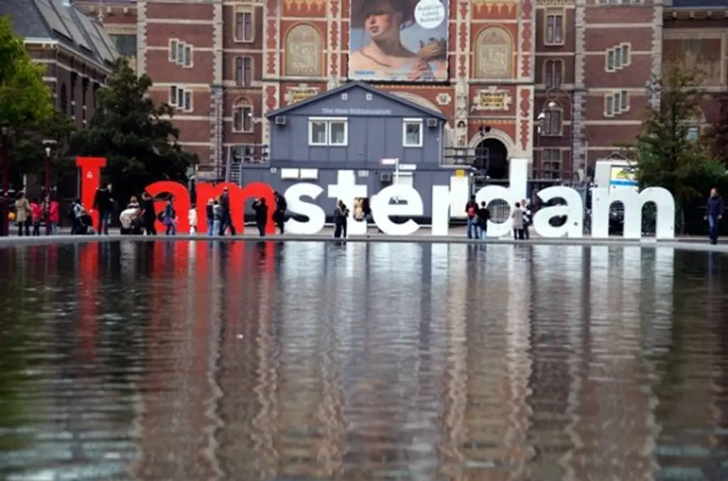 I AMsterdam Sign
