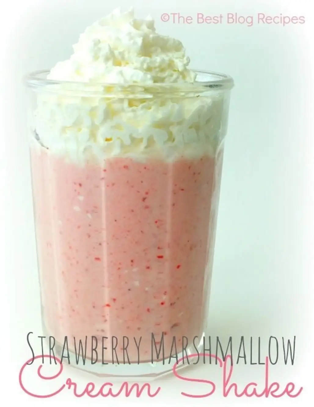 Strawberry Marshmallow Cream Shake