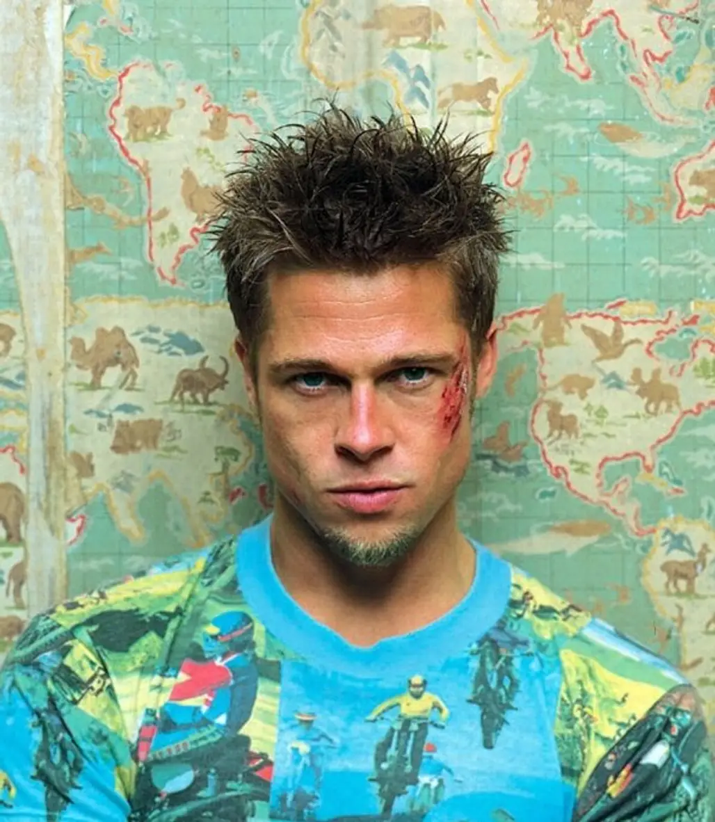 Brad Pitt Playing Tyler Durden