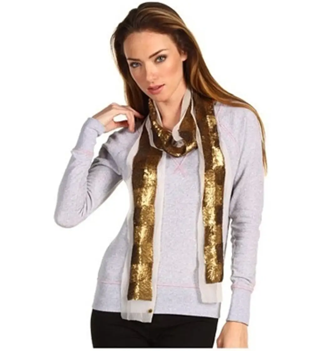 Juicy Couture Sequined Scarf