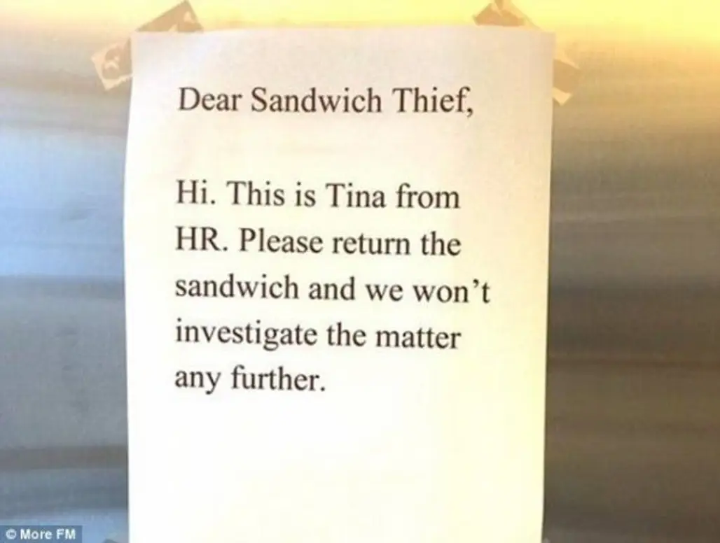A Sandwich Saga