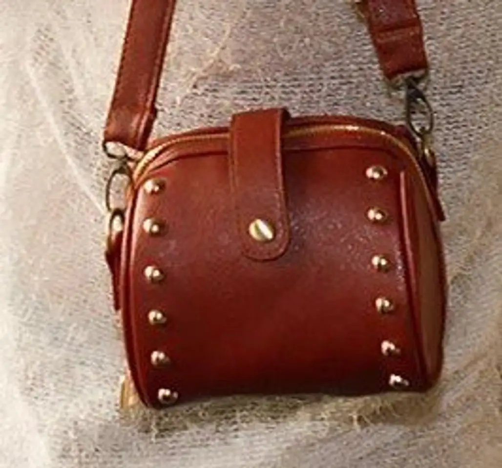 Woodmin Retro Camera Leather Case Bag