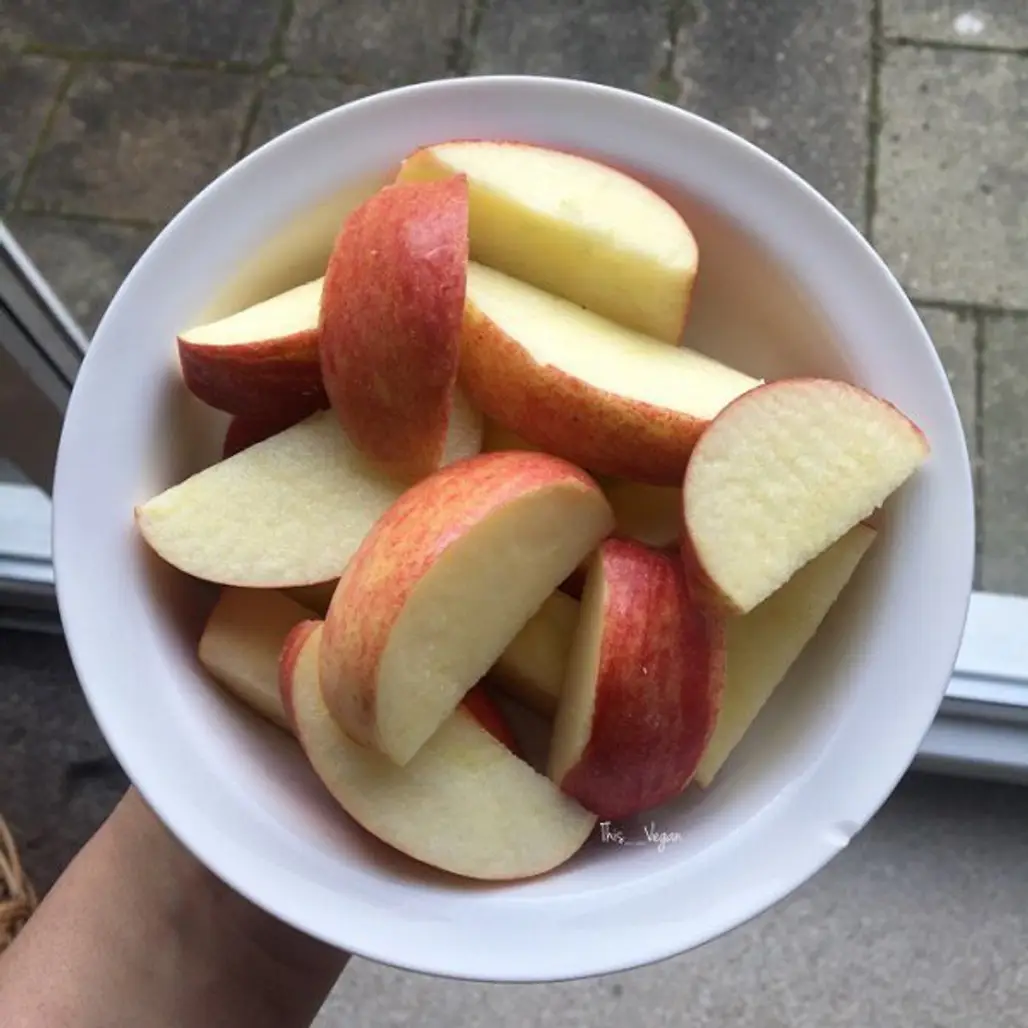 fruit, apple, food,