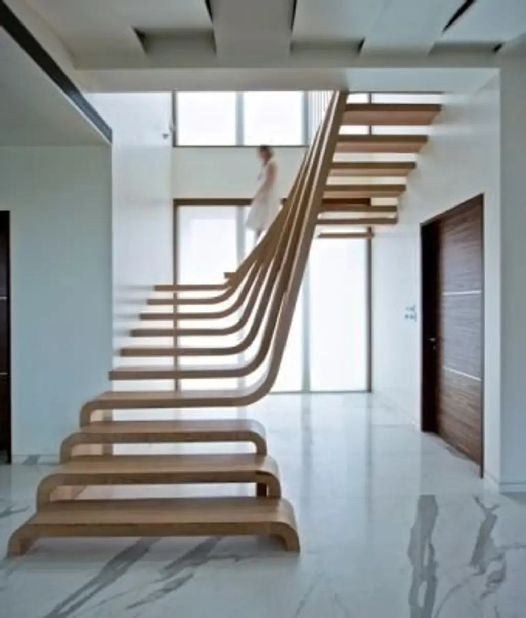 Sculptural Stairway