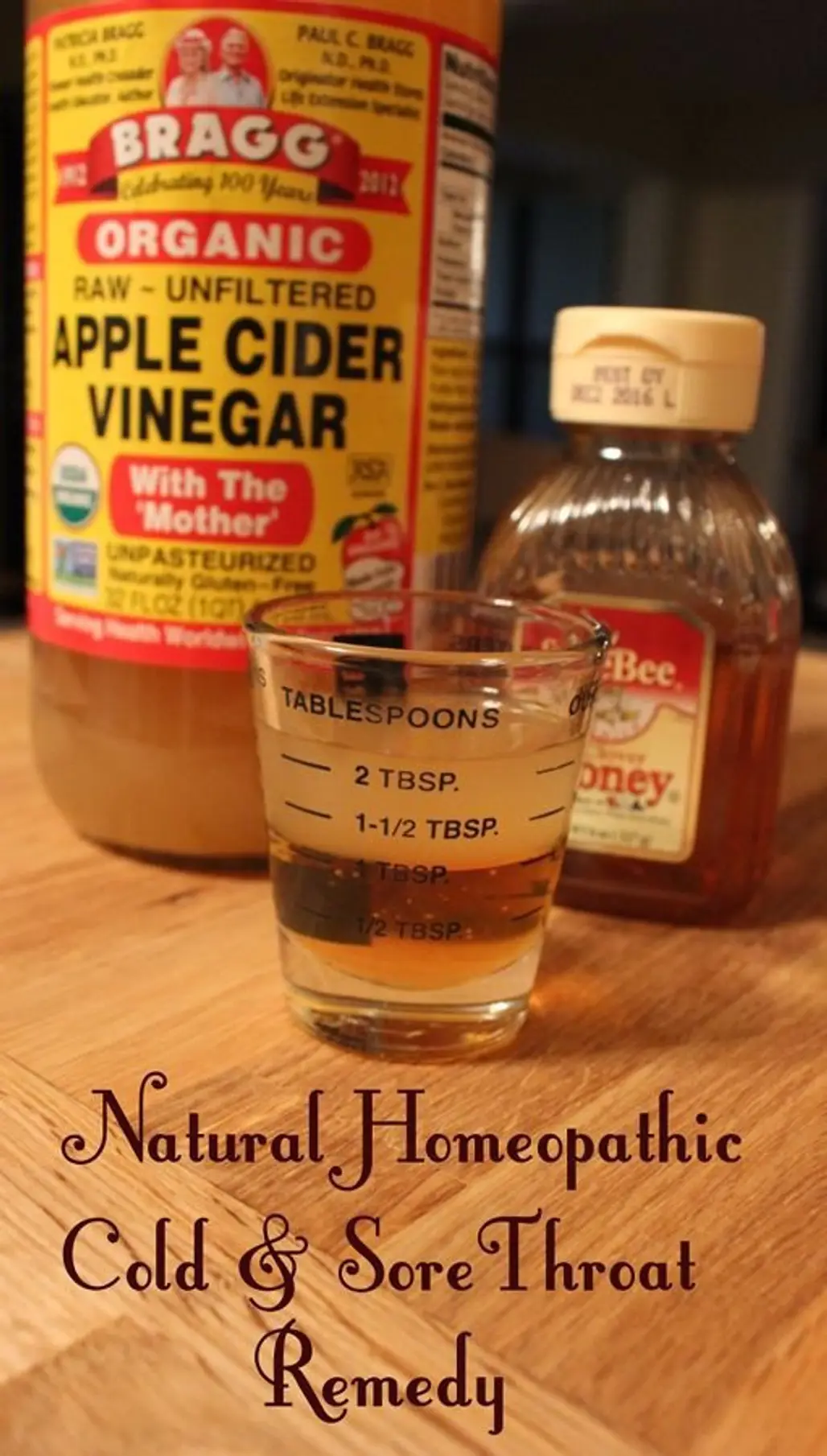 Natural Cold and Sore Throat Remedy