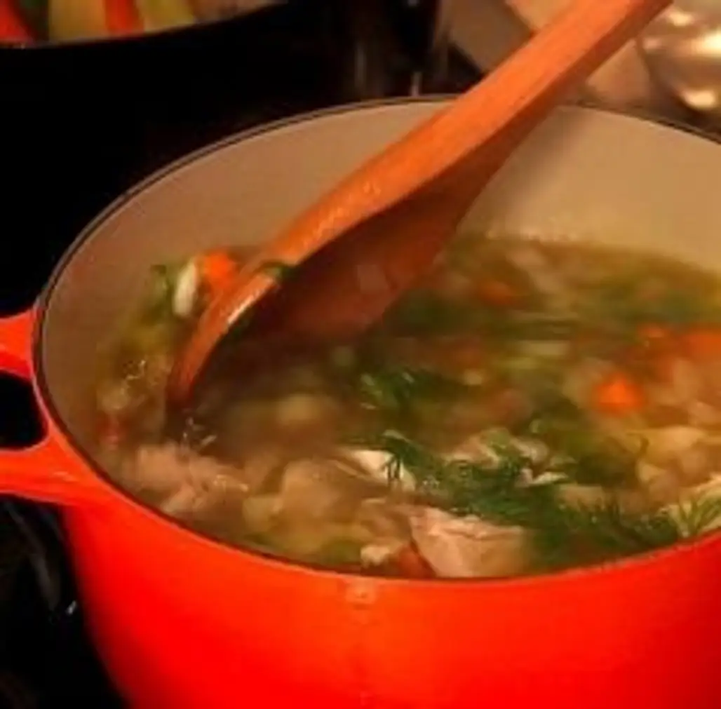 Chicken Soup with Dill