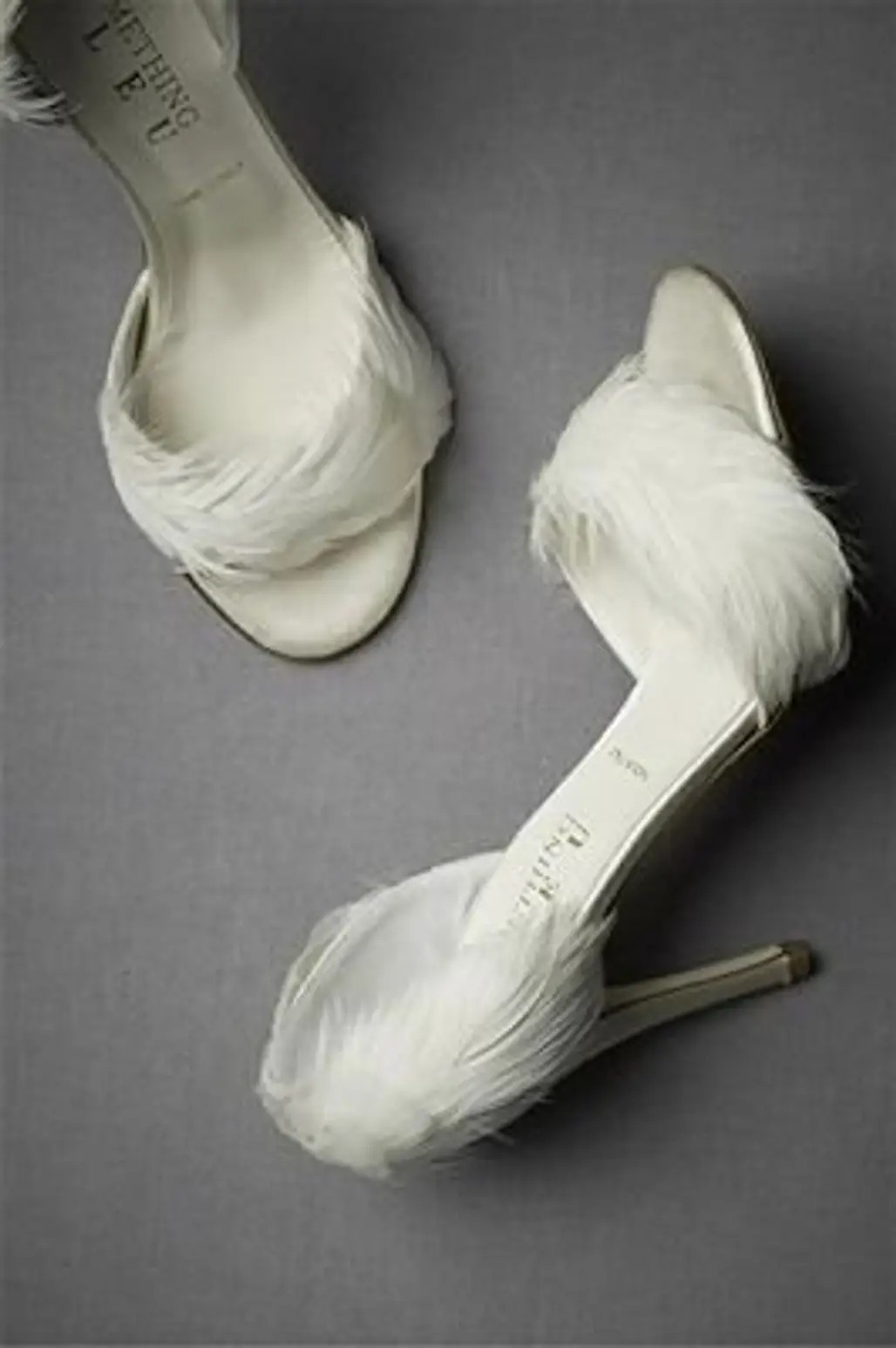 Feathered Wedding Shoes Are Magnificent