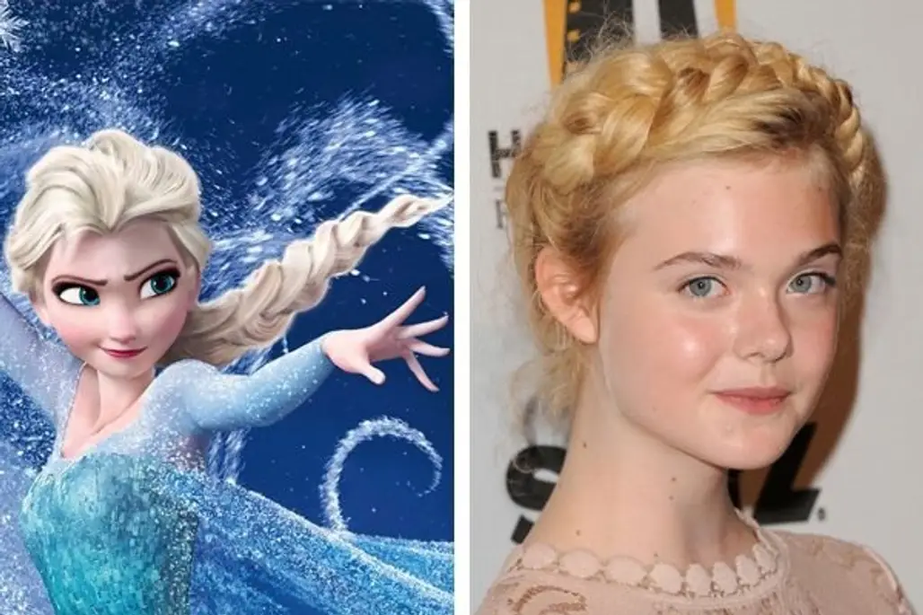 Elle Fanning as Elsa