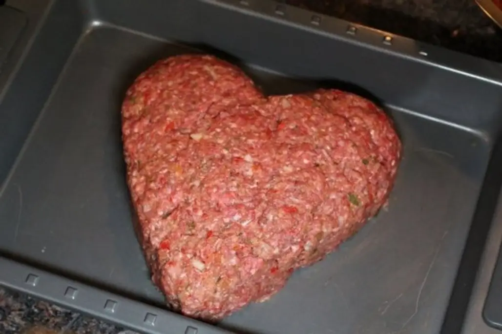 Heart Shaped Meatloaf