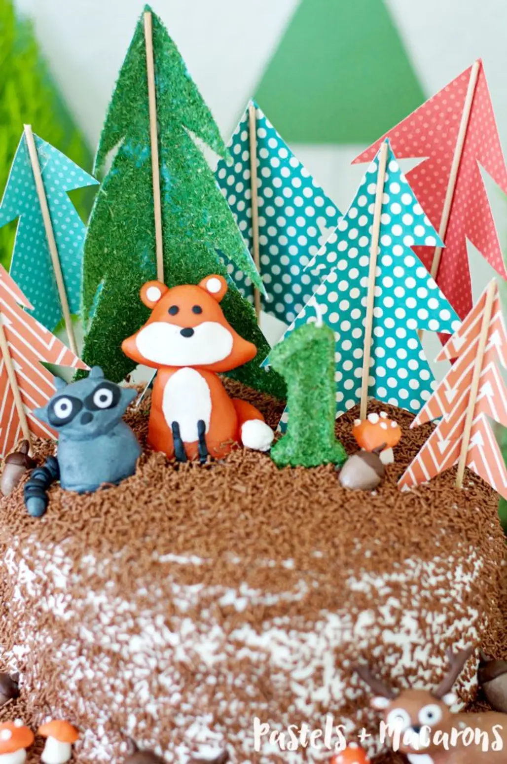 Forest Cake Topper