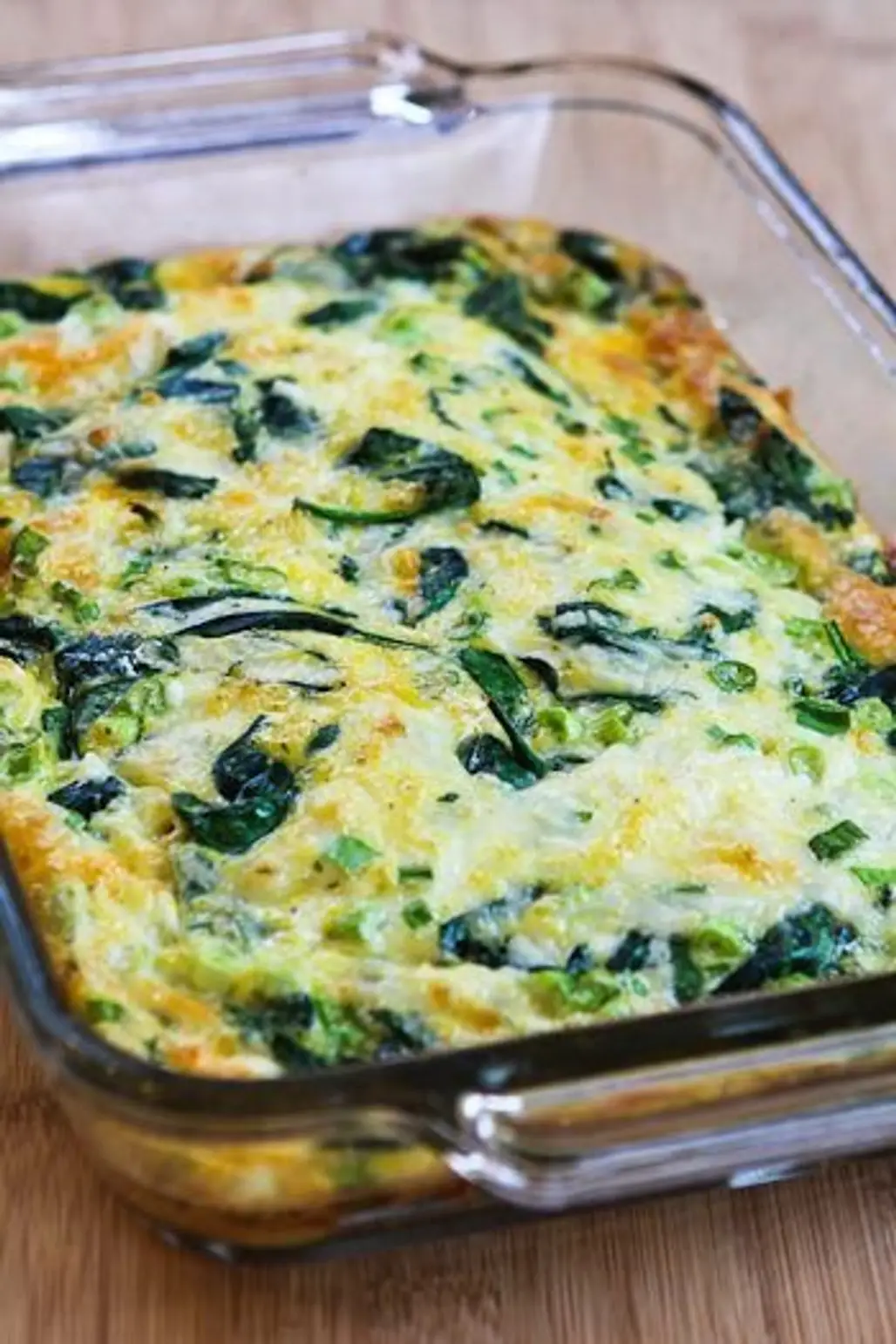 Spinach, Egg, and Cheese Bake