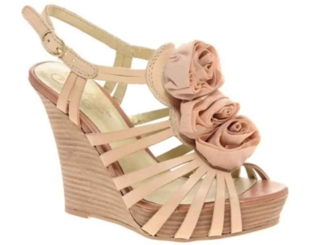 Seychelles Matter of Fact Rose Front Wedges