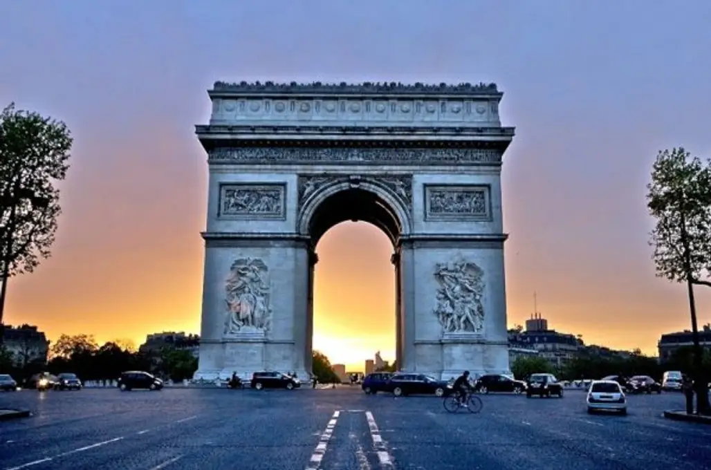 Arguably the Most Famous of Them All: Arc De Triomphe, France