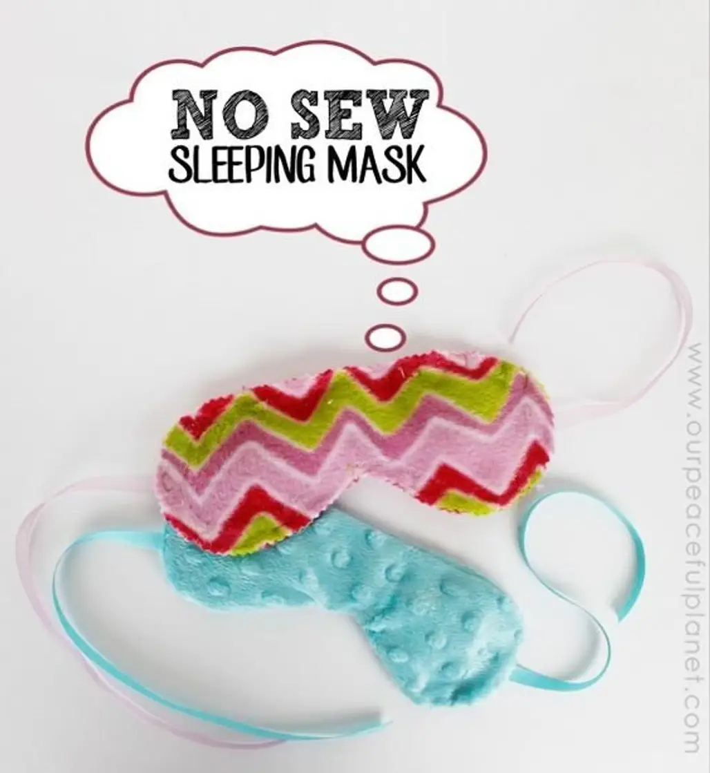 No Sew Sleep Mask