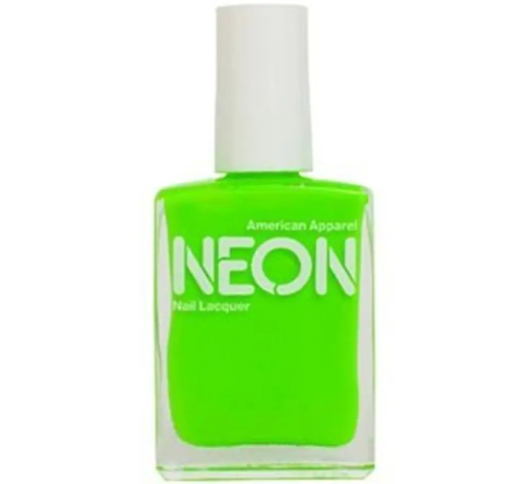 American Apparel Nail Polish in Neon Green