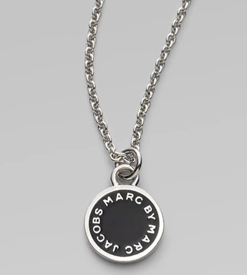 Marc by Marc Jacobs Enamel Disc Pendant Necklace