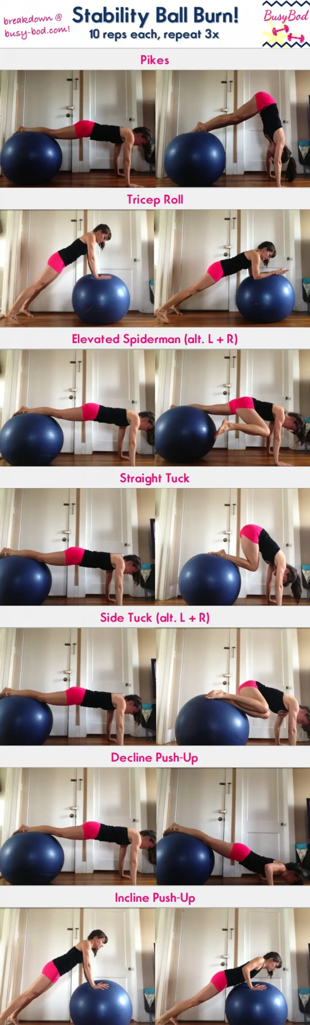 The Fun Firm-up These 30 Gym Ball Exercises Will Get You Fit