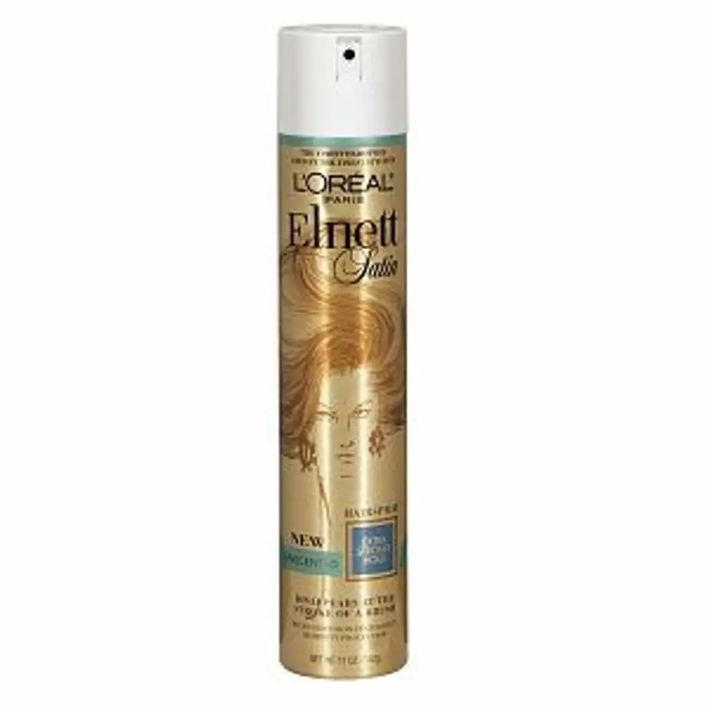 L'Oreal Elnett Satin Hairspray, Extra Strong Hold, Unscented