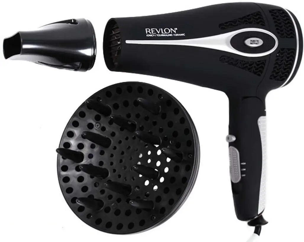 Revlon Fold and Go Hair Dryer with Air Concentrator