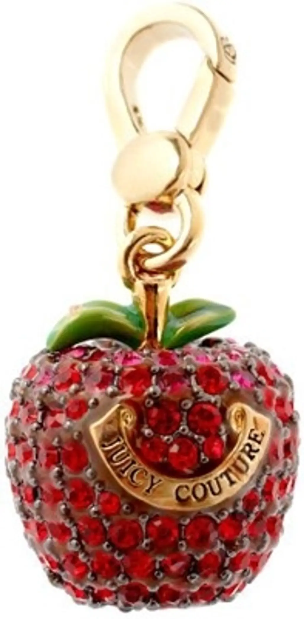 Red Crystal Apple Charm
