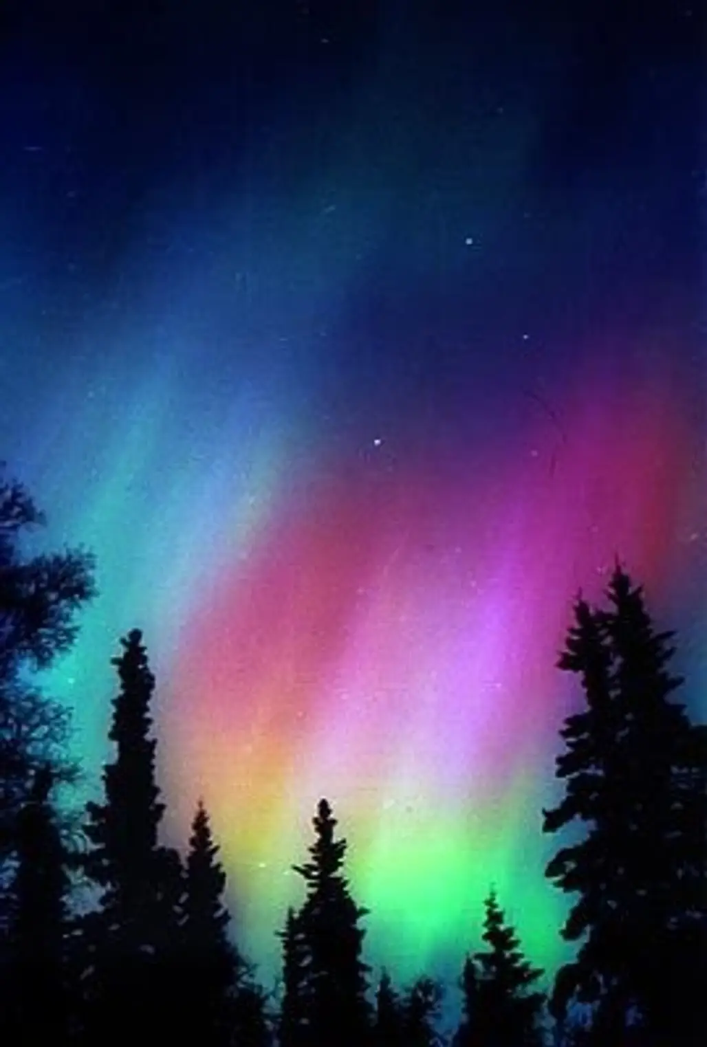 Rainbow of the Night Sky