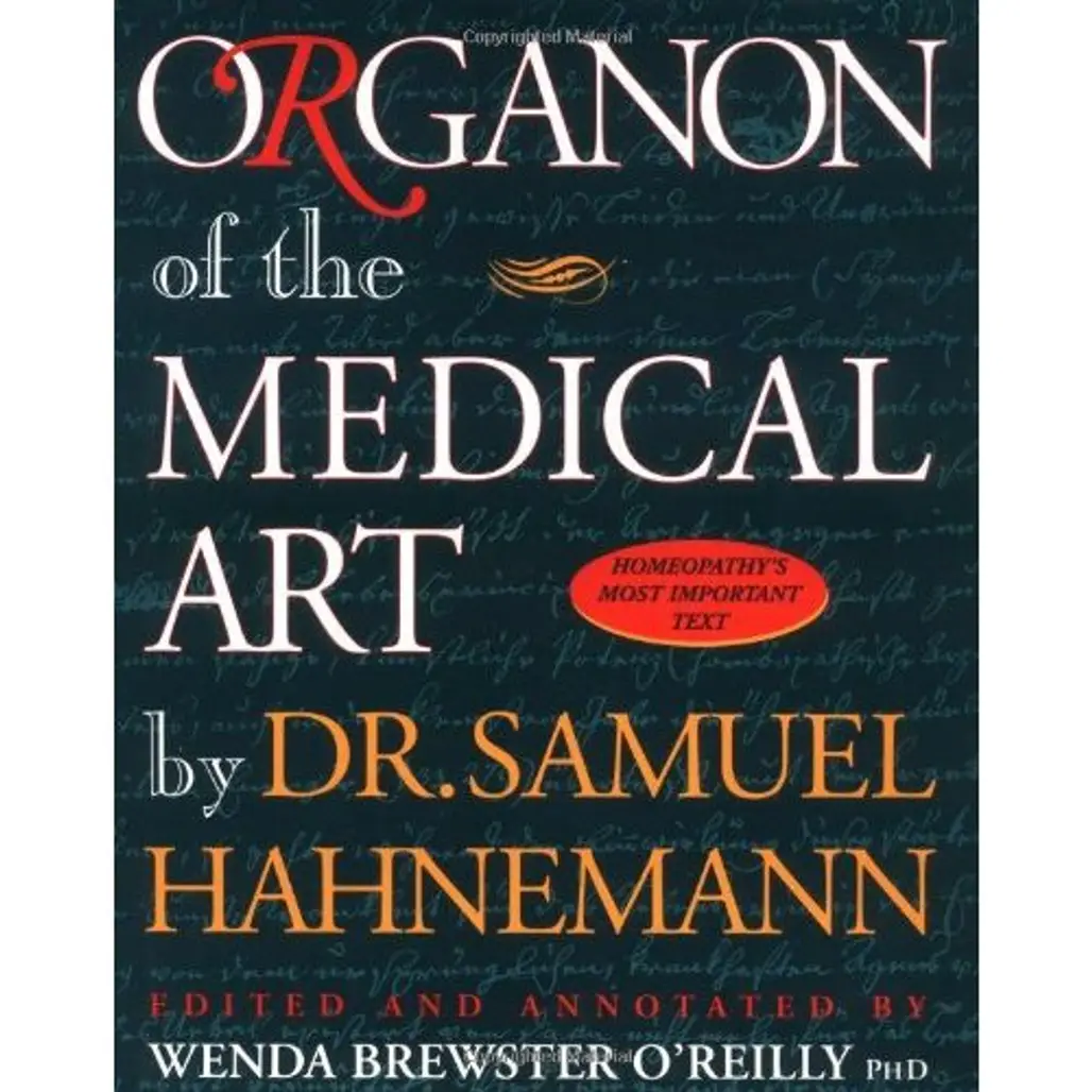 Organon of the Medical Art by Samuel Hahnemann, M.D