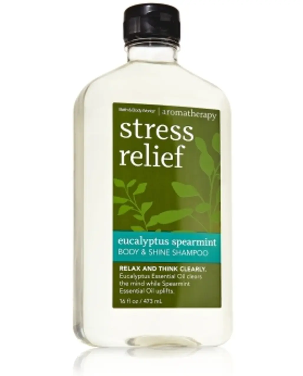 Bath & Body Works Aromatherapy Body & Shine Shampoo Stress Relief in Eucalyptus Spearmint
