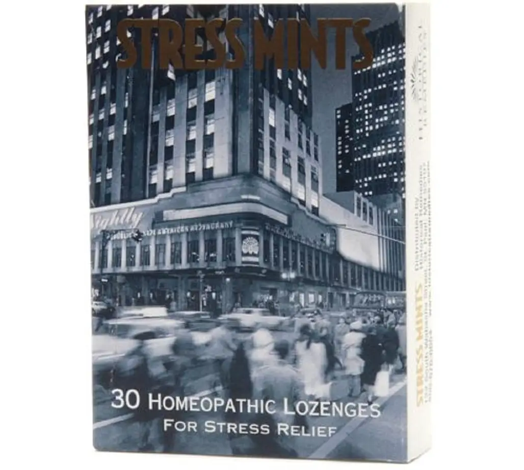 Historical Remedies Stress Mints Homeopathic Lozenges for Stress Relief