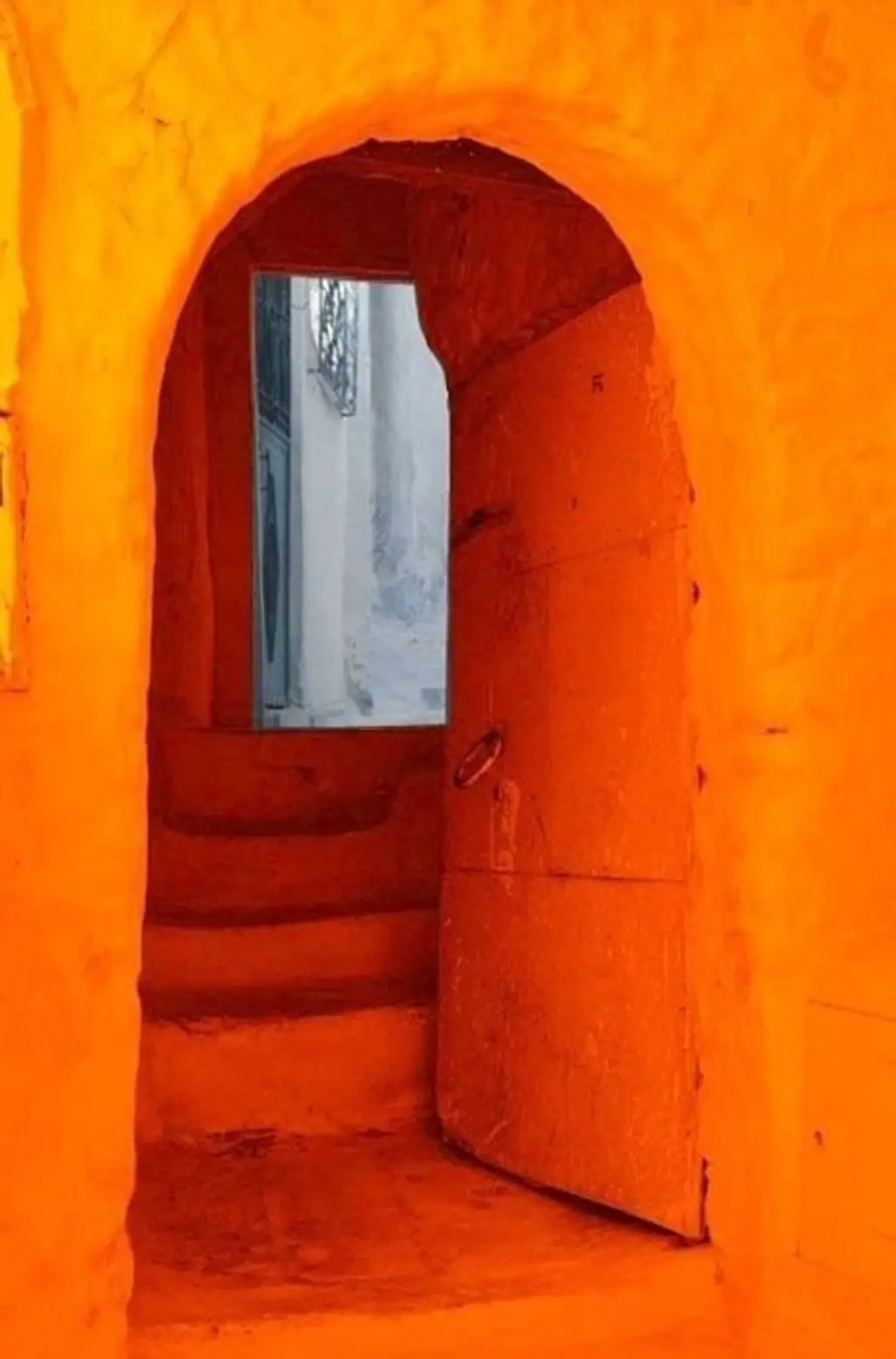 Orange Doorway