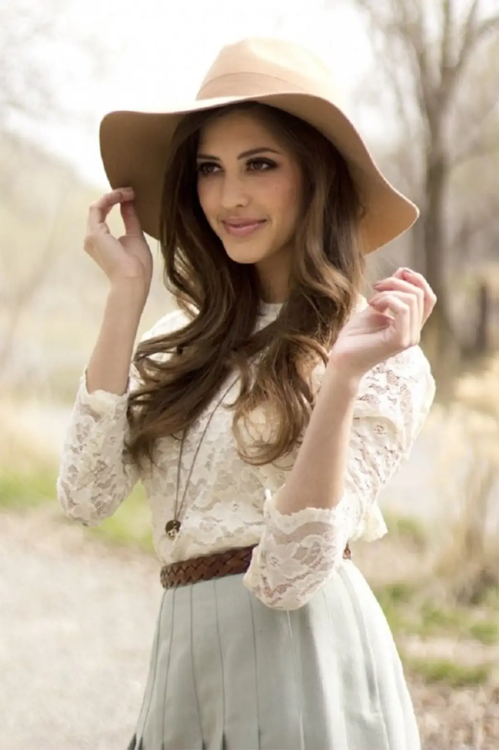A Wide Brimmed Hat