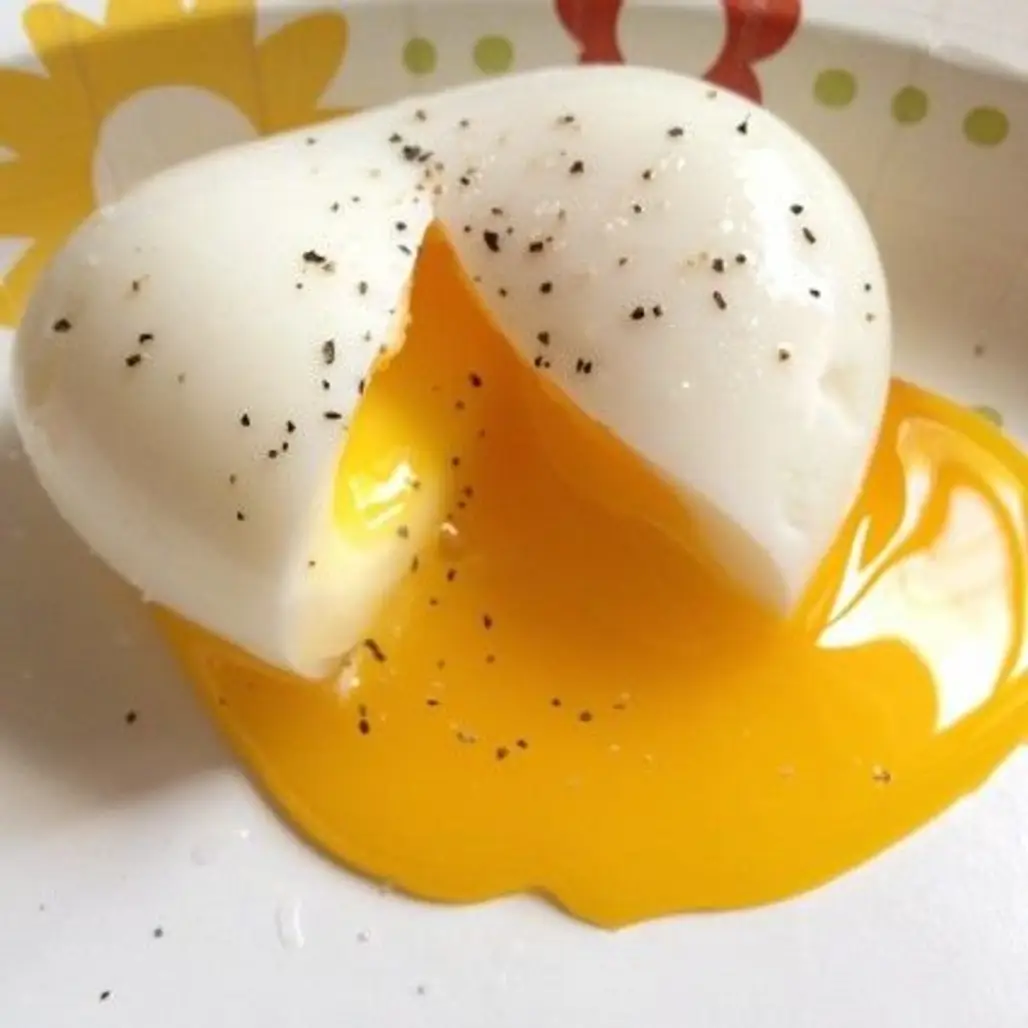 Hard-boiled Egg with Soft Yolk