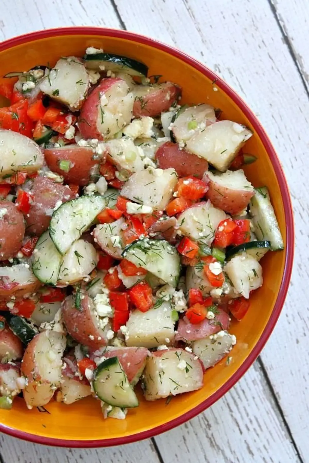 Dill Potato Salad with Feta