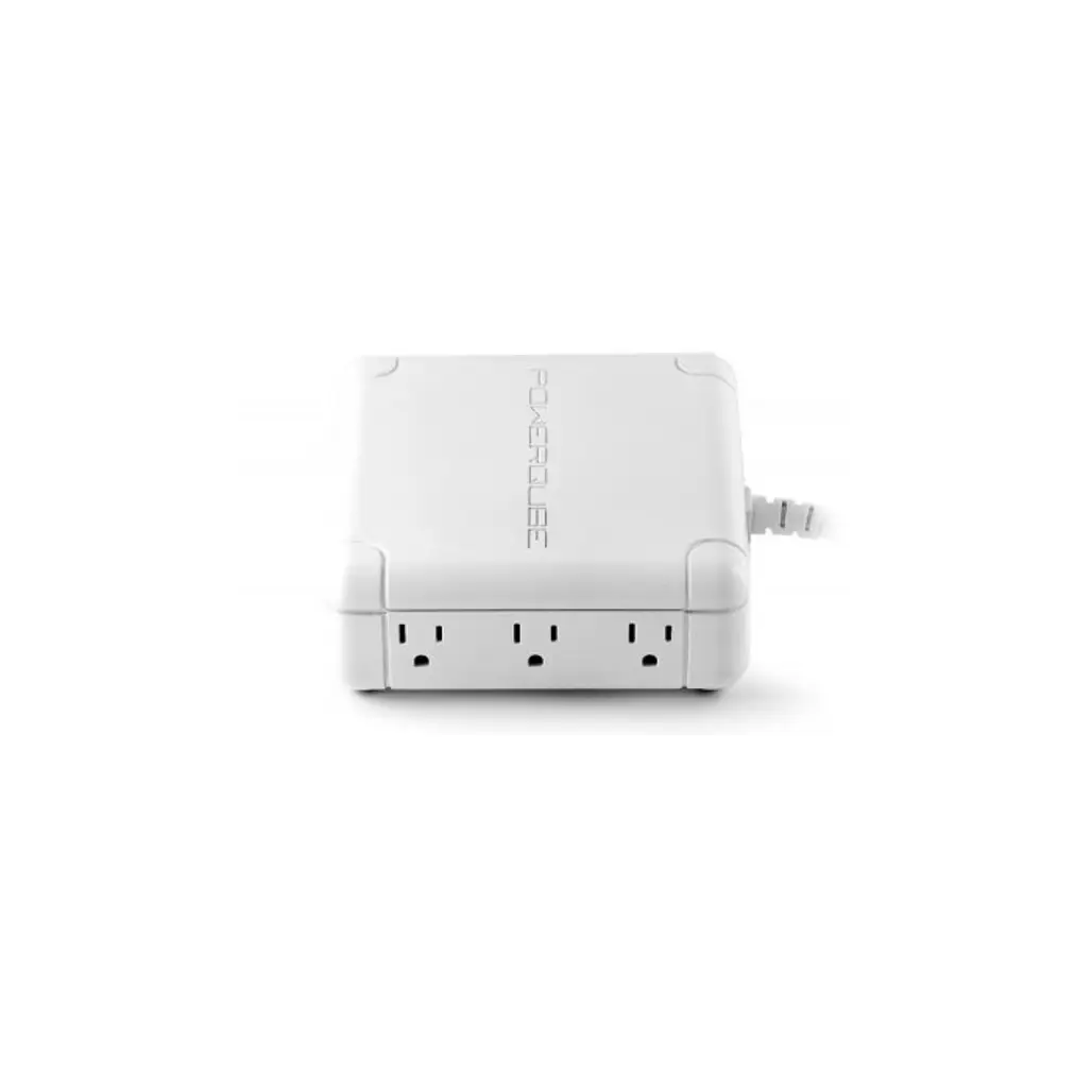 POWERQUBE Smart Charging Station for Smart Devices (White)