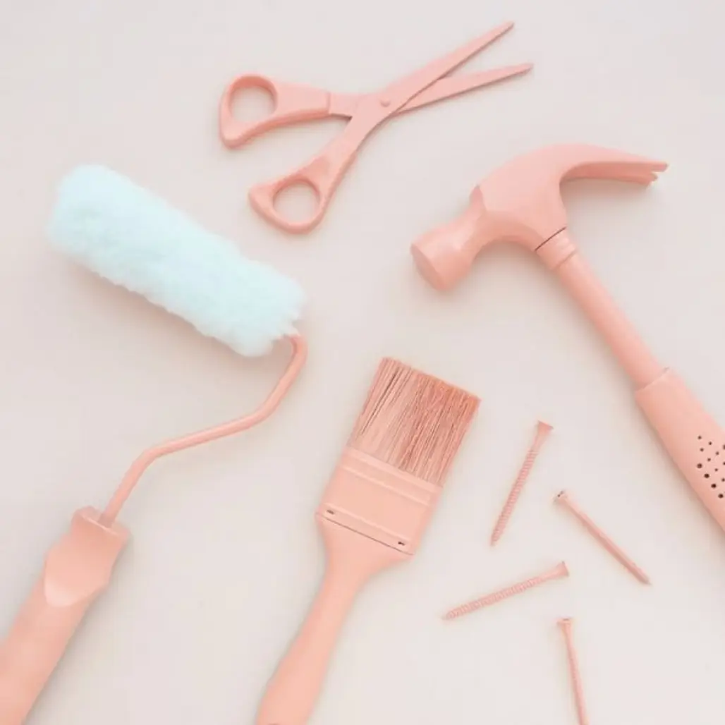 Pink, Comb, Hair accessory,