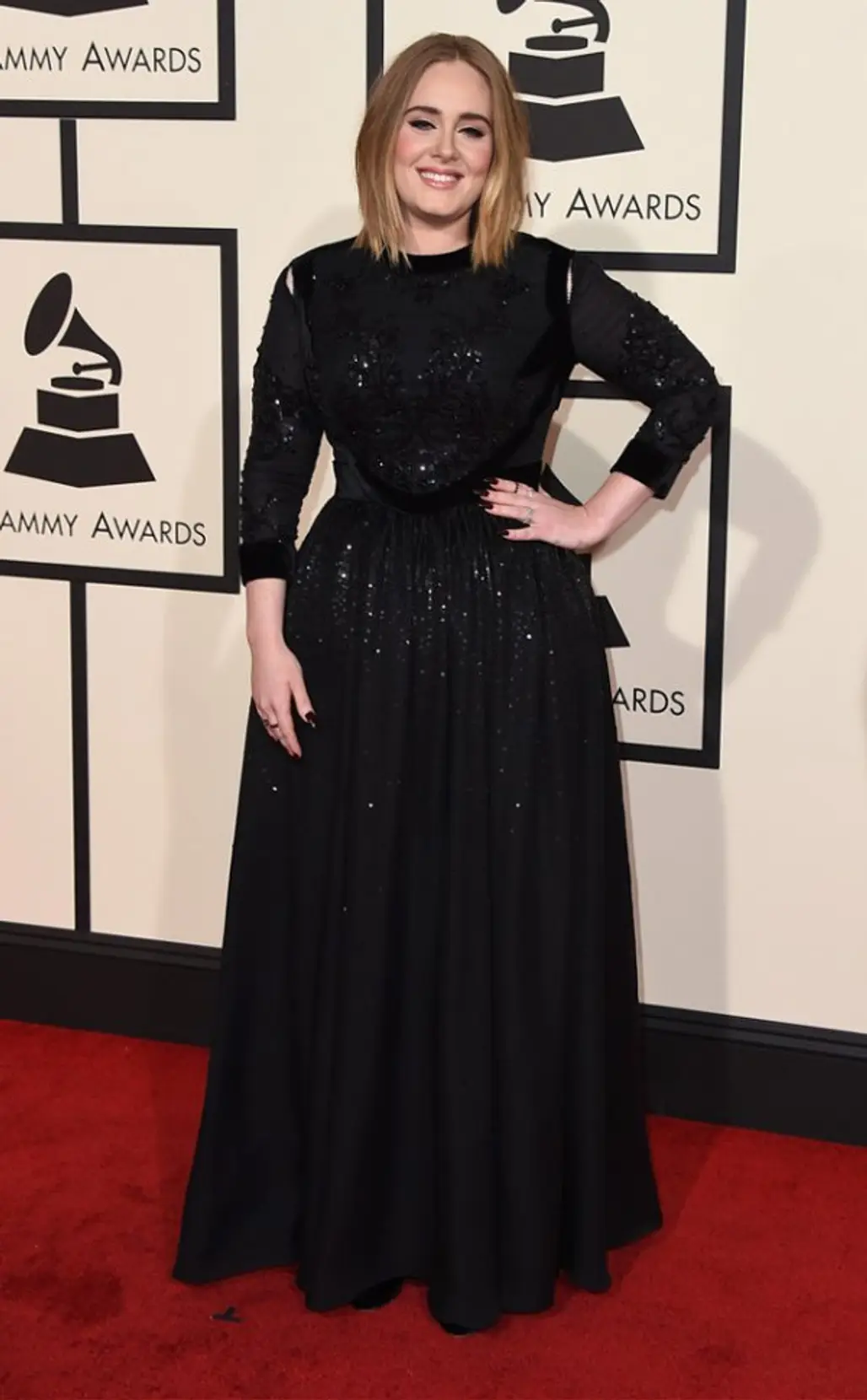 Adele Looked Classic in Givenchy