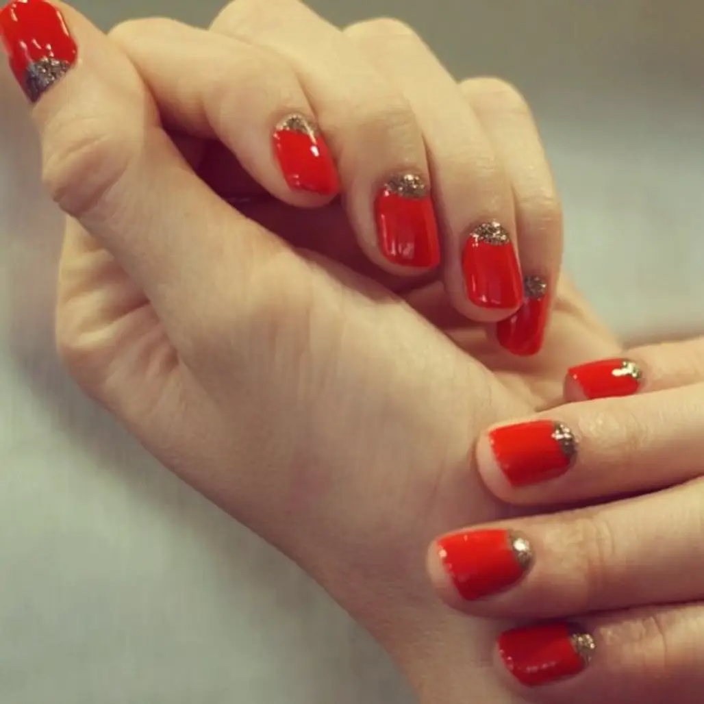 color, nail, red, manicure, finger,