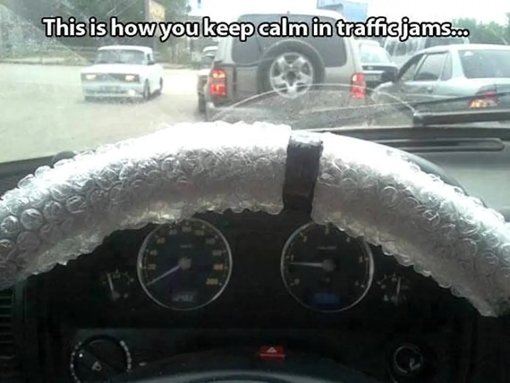 Stressed in Traffic Jams?