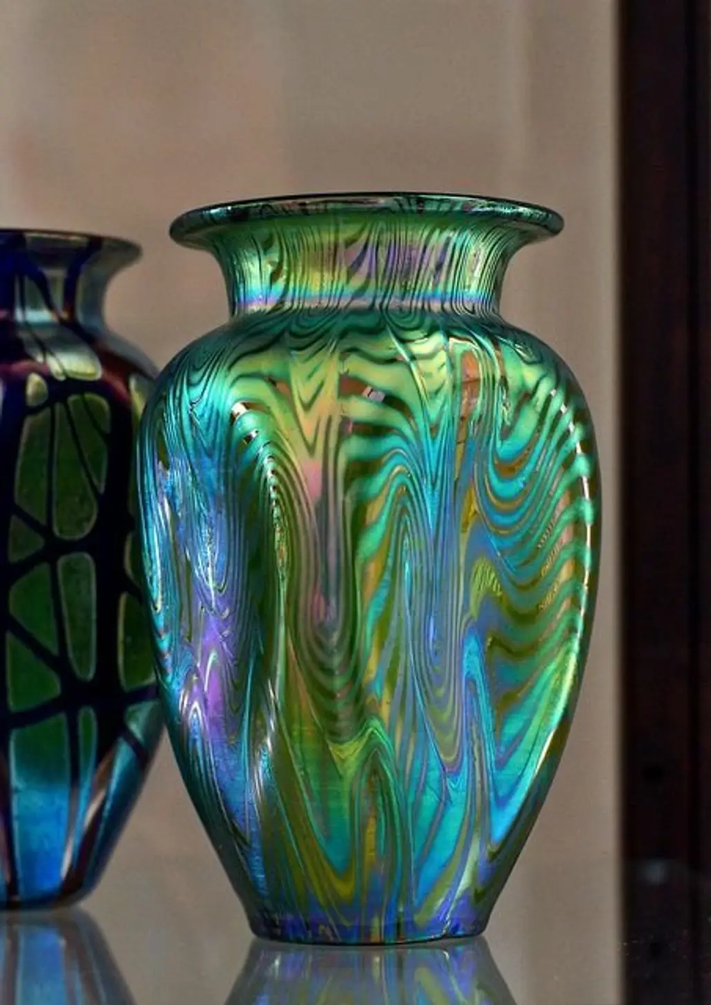 Art Nouveau Art Glass Vase