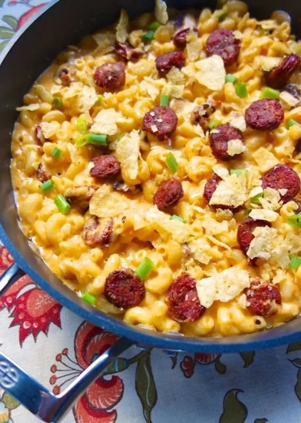 Cajun Mac and Cheese with Andouille Sausage