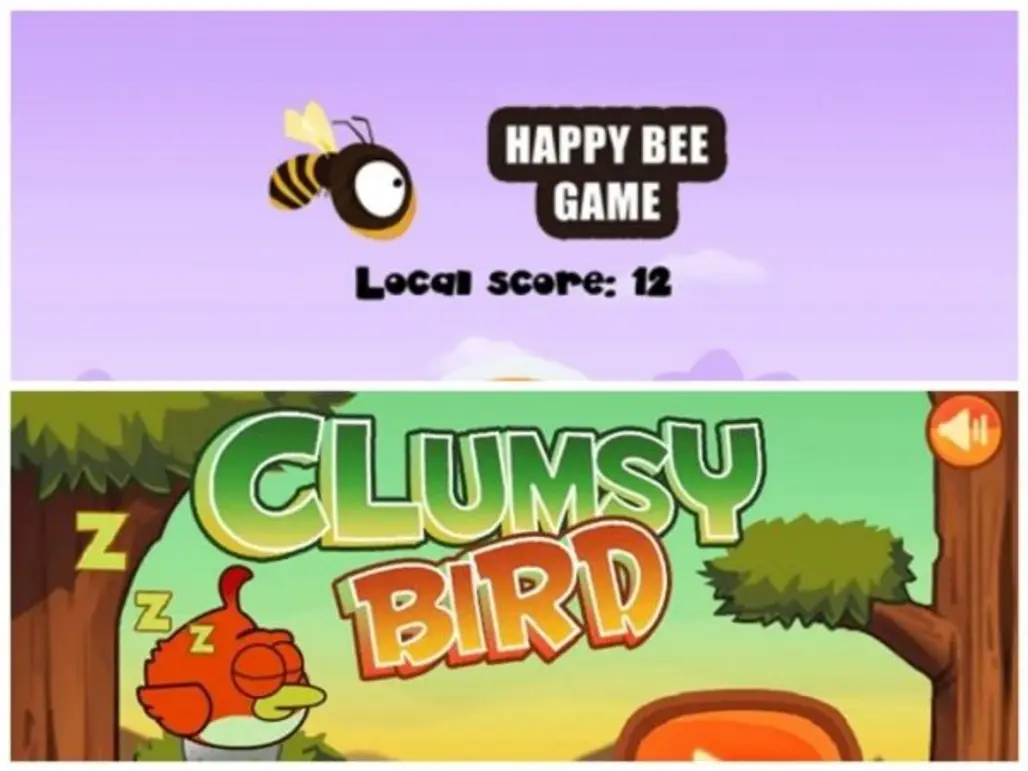 Flappy Bee/ Clumsy Bird …