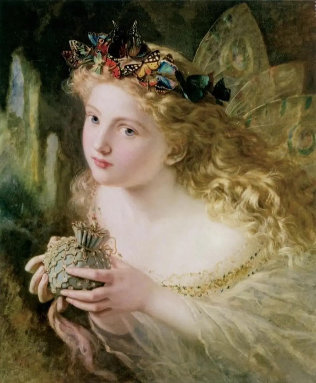 "a Portrait of a Fairy" by Sophie Gengembre Anderson