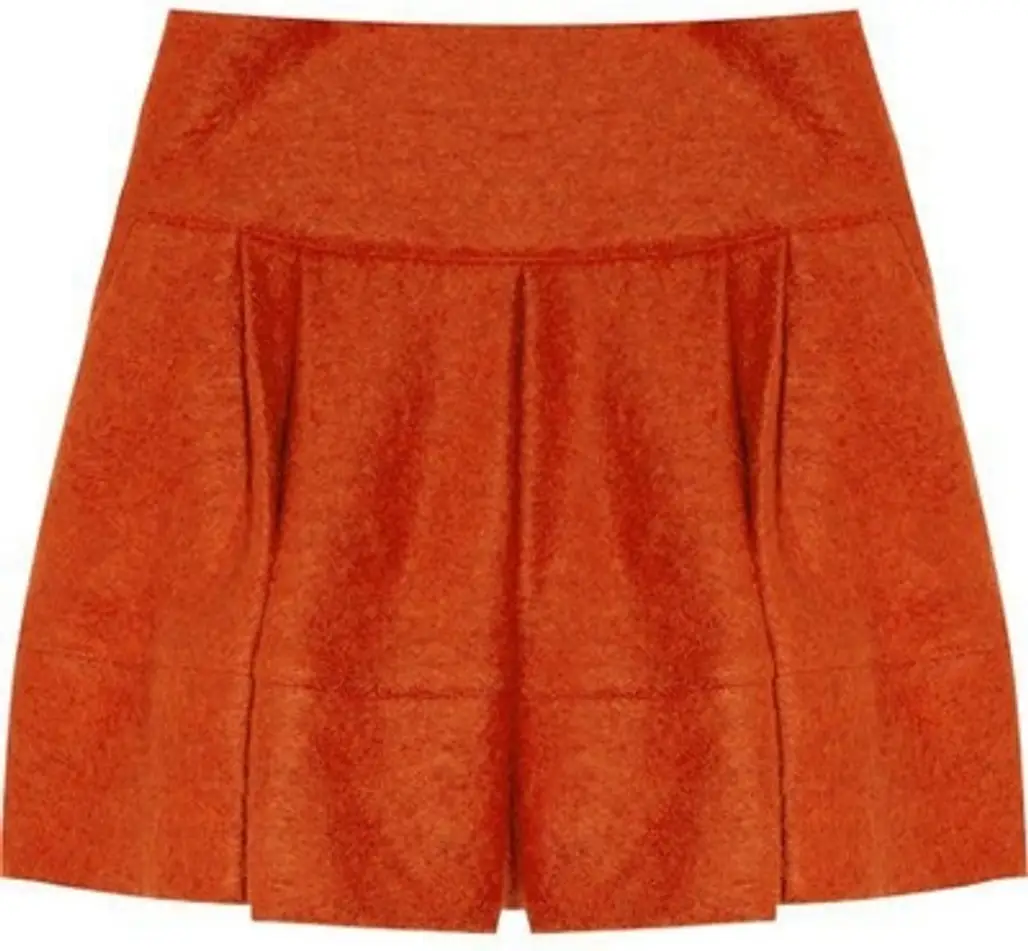 Markus Lupfer Pleated Mini Skirt