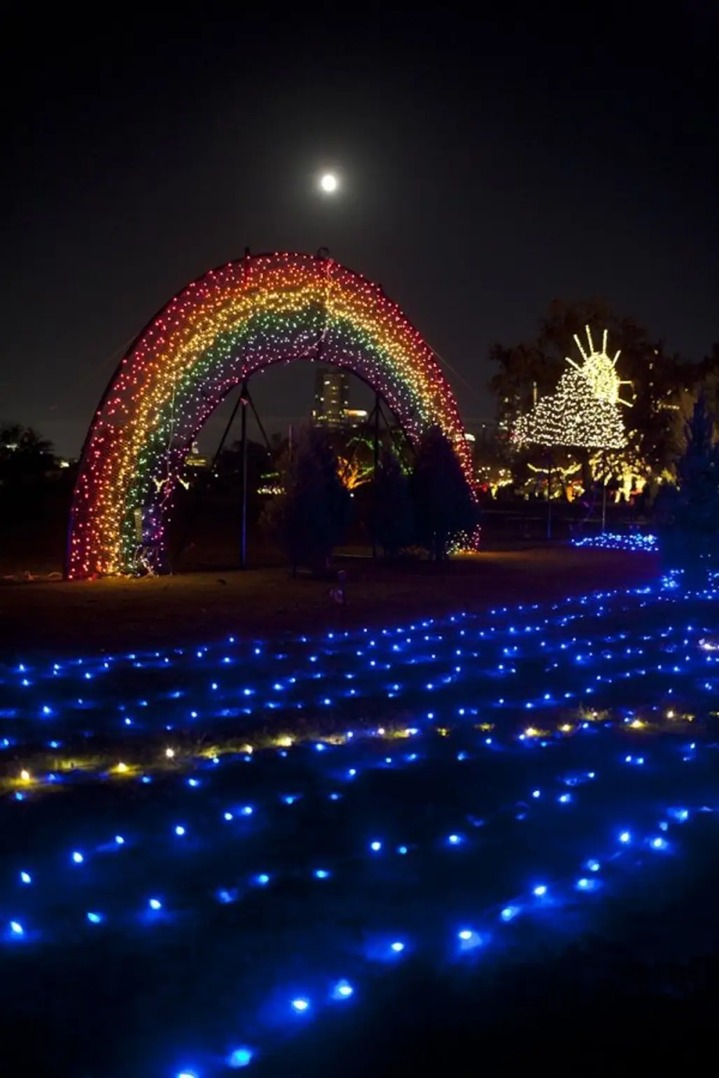 Trail of Lights, Zilker Park, Austin